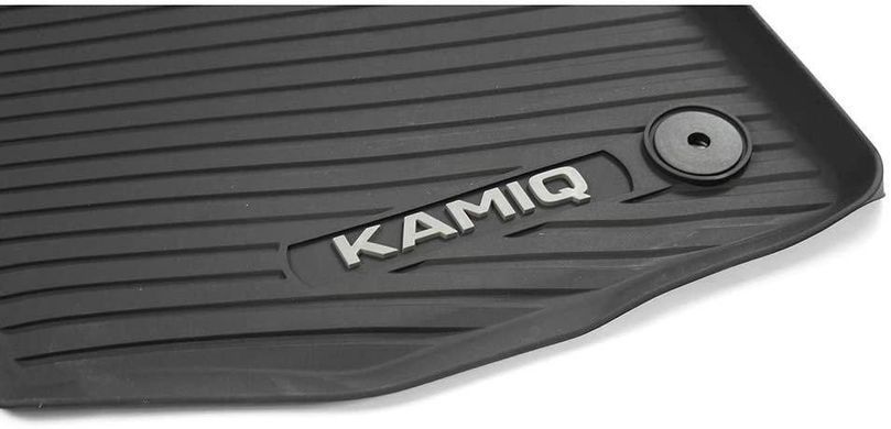 Оригинальные коврики в салон Skoda Kamiq 2019-, передние, 2шт, VAG, 658061502