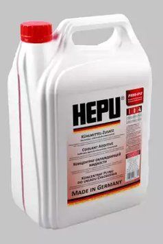 Антифриз-концентрат HEPU G12, червоний, 5л HEPU p999g12005