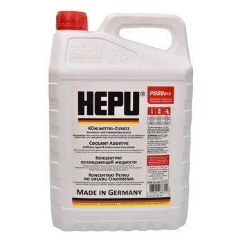 Антифриз-концентрат HEPU G12, красный, 5л HEPU p999g12005