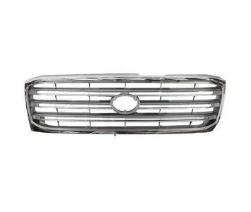 Решітка радіатора Toyota Land Cruiser 100 2004-2008, хромована/сірий, AVTM, 188136991