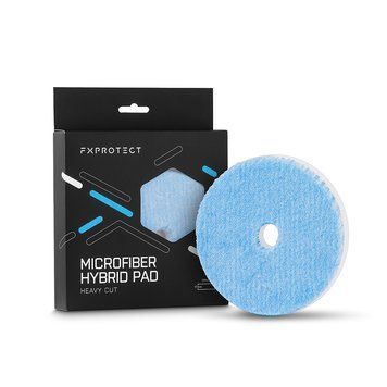 Гибридный полировальный круг FX Protect (резка+глубокий блик) Microfiber Hybrid Pad Heavy Cut (80 фракция) FX Protect FXMS-005