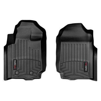 Коврики в салон Ford Ranger 2012-, с бортом, передние, черные, Weathertech 445131