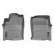 Килимки у салон Toyota Land Cruiser Prado 150/Lexus GX460 2009-2013, з бортом, передні, сірі, Weathertech 462861 1