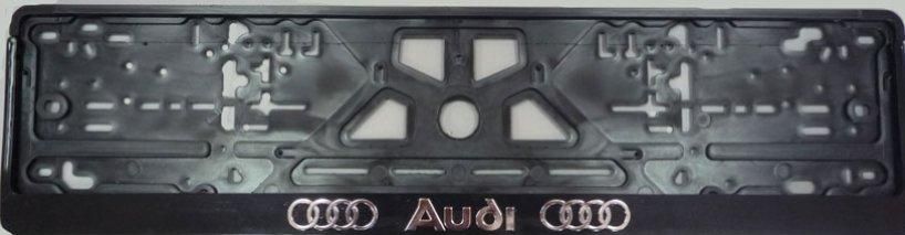 Рамка номерного знака Audi (объемные буквы) RNAU01 AVTM