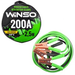 Провод-прикуриватели 200А, 2,5м, круглая сумка Winso 138210