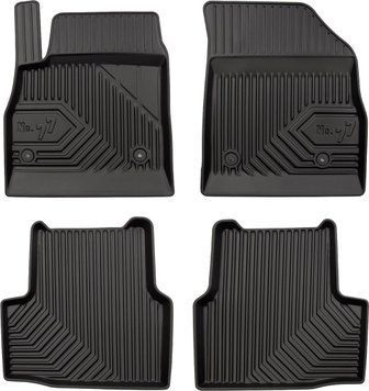 Килимки у салон Opel Astra K 2015-2021, з бортом, Frogum, FG 77407022
