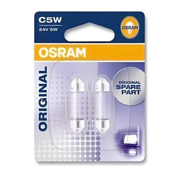 Автолампа C5W Original Line 24V 5W SV8,5-8 (блистер 2шт)
