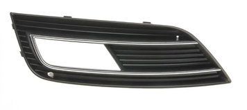 Решітка бампера Audi A4 B8 2012-2016, крім S-Line, ABS, ліва, пластик, AVTM, 8K0807681K01C, 1215 911