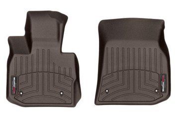 Килимки у салон BMW X3/X4 2018-, з бортом, передні, какао, Weathertech 4712731