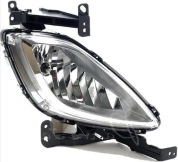 Протитуманна фара Hyundai Elantra MD 2011-2014, передня права, без ламп (H27W/2(GE881)), Depo, 2212036RUQ