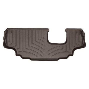 Коврики в салон Land Rover Discovery Sport 2015-2019, 3 ряд, с бортом, задние, какао, Weathertech 477963