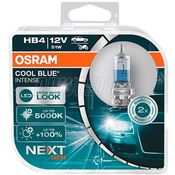 Автолампа HB4 Cool Blue+100% 12V 51W P22D (кт 2шт)