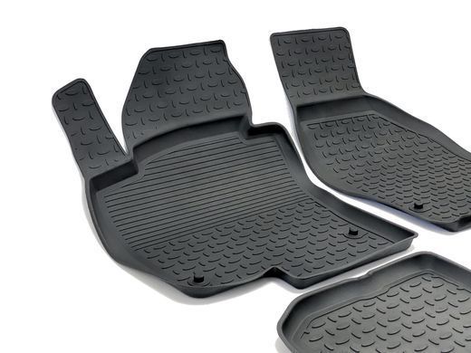Коврики в салон Volkswagen Passat B7/Passat/Passat CC 2011-2015, резиновые, 5шт, Seintex, 82715