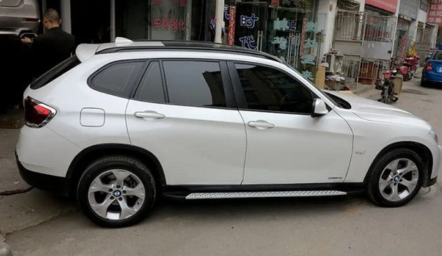 Пороги боковые BMW X1 2012-AVTM OEMST11004