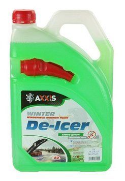 Омивач скла зимовий AXXIS -22&deg;С, Citrus, 4л AXXIS AX-2103