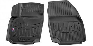 Коврики в салон Ford Mondeo 4 2007-2014, с бортом, полиуретан, 2шт, Stingray, 5007092