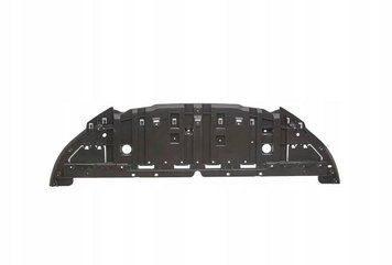 Захист переднього бампера Renault Captur 2013-2017, пластик, AVTM, 620926857R, 185637220