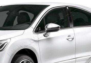 Накладки хромовані на дзеркала (2шт) Citroen C3/C4 2009-/C5 2008-/DS3/DS4 2010-, OmsaLine 1511111