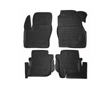 Килимки у салон Ford Tourneo Connect 2014-, довга база, чорні, 4шт, Avto-Gumm, 11449 Avto-Gumm