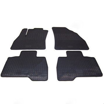 Коврики в салон Fiat Fiorino 2008-/Fiat Qubo 2008-/Peugeot Bipper 2008-/Citroen Nemo 2008-, 4шт, Polytep, 25834