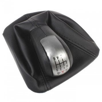 Чохол важеля КПП Skoda Octavia Scout A5 2004-2008, + ручка 6 передач КПП 4x4, AVTM, 111639802