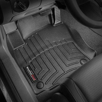 Килимки у салон Volkswagen Golf 5/6 2003-2012/Skoda Octavia A5 2004-2012, круглі крепрения, Weathertech 442691