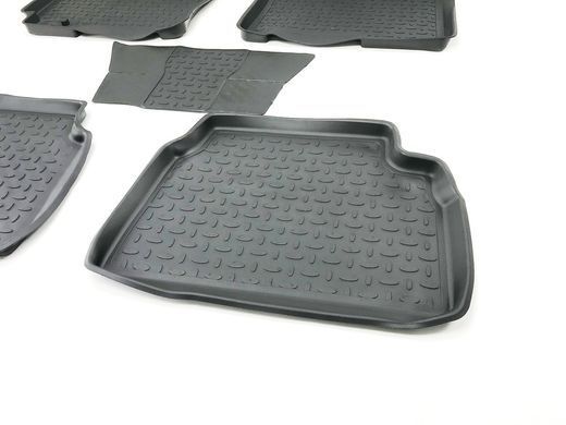 Коврики в салон Chevrolet Lacetti 2004-2013/Ravon Gentra 2015-, резиновые, 5шт, Seintex, 00978