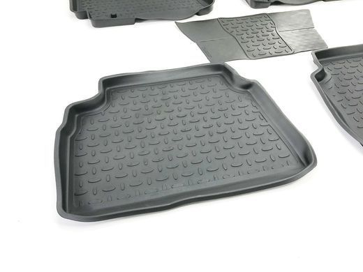 Коврики в салон Chevrolet Lacetti 2004-2013/Ravon Gentra 2015-, резиновые, 5шт, Seintex, 00978