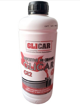 Антифриз-концентрат CONCENTRATE G12, красный, 1л Gli-Therm 1201CN