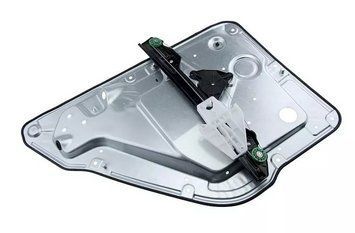 Стеклоподъемник Skoda Fabia 2000-2007, задний правый, с панелью, без моторчика, электрический, DPA, 88390113702