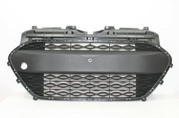 Решетка бампера Hyundai i10 2014-2017, средняя, черная, AVTM, 86569B9000, 183261910