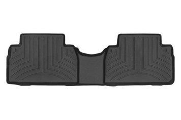 Коврики в салон Hyundai Santa Fe 2019-, с бортом, задние, черные, Weathertech 4414852