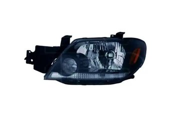 Фара передня Mitsubishi Outlander 2003-2005, ліва, хром рамка, механічне регулювання, Forma Parts, 3733 R01-P