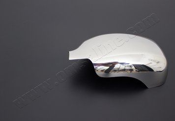 Накладки хромовані на дзеркала (2шт) Renault Kangoo 2003-2007, OmsaLine 6120111