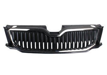 Решітка радіатора Skoda Octavia A7 2013-2017, хромована, AVTM, 186415993A