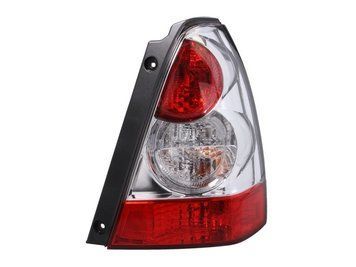 Фонарь задний Subaru Forester 2006-2008, правый, хром, Depo, 320-1908R-AS1