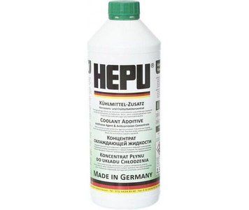 Антифриз-концентрат HEPU G11, зелений, 1,5л HEPU P999GRN