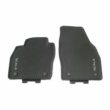 Оригинальные коврики в салон Skoda Scala 2020-, передние, 2шт, VAG, 657061502