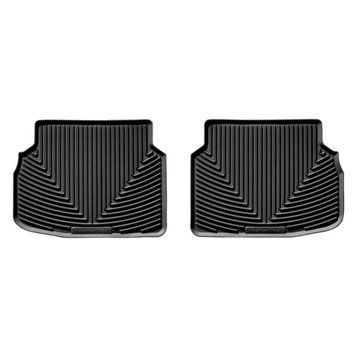 Коврики в салон BMW 7-Series F01 2010-2012, не Long, задние, черные, Weathertech W133