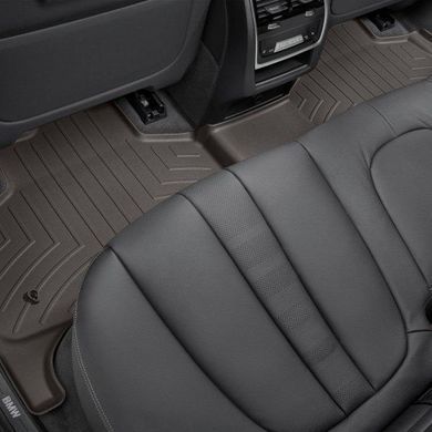 Коврики в салон BMW X5/X7 2019-, с бортом, задние, какао, Weathertech 4715072