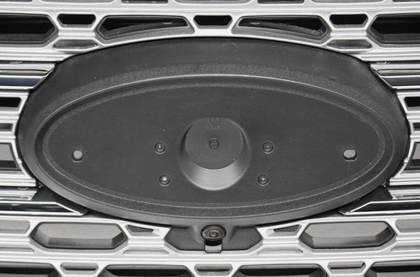 Решетка радиатора Ford Explorer 2019-, черная, с хромированным молдингом, AVTM, 182854991