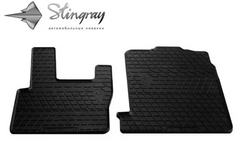 Резиновые коврики Chery Tiggo 4 18- (design 2016) (2 шт) 1017052F Stingray