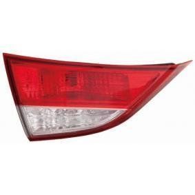 Фонарь задний Hyundai Elantra 2010-2014, левый, внутренний, Depo, 221-1315L-UE