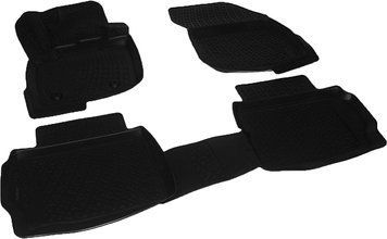 Коврики в салон Ford Mondeo 5 SD 2014-, полиуретан, L.Locker, 202060401