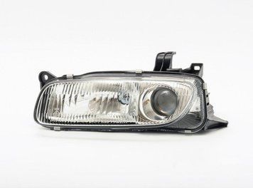 Фара передня Mazda 323 1995-1998, ліва, механічне регулювання, Depo, 3471 R1-E