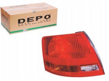 Фонарь задний Audi A4 Avant 2005-2008, левый, наружный, Depo, 446-1910L-UE