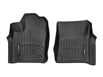 Килимки у салон Peugeot 3008/5008/Opel Grandland 2018-, з бортом, передні, чорні, Weathertech 4412541