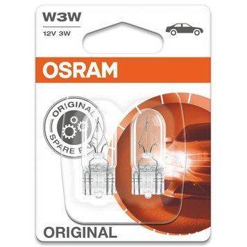 Автолампа W3W Original Line 12V 3W W2,1x9,5d (блистер 2шт)