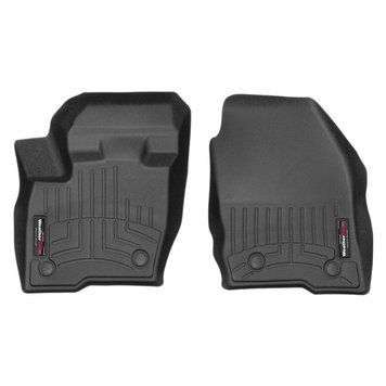 Коврики в салон Ford Edge/Lincoln MKX 2016-, с бортом, передние, черные, Weathertech 448451