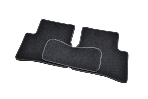 Коврики в салон (ворсовые) Hyundai Accent 2006-2010 Verna, черные, 5шт, AVTM BLCCR1214